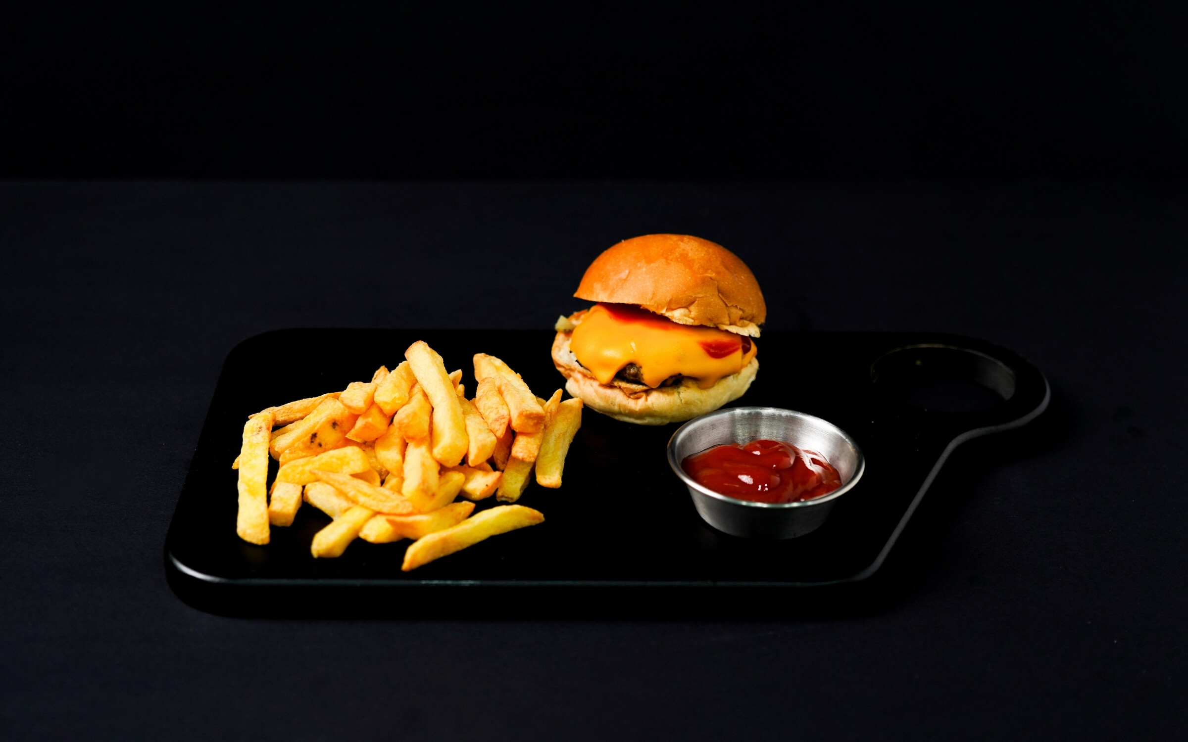 Happy meal beef cheese burger